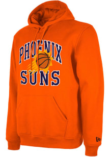 New Era Phoenix Suns Mens Orange Tip Off Long Sleeve Hoodie