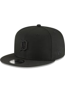 New Era Detroit Tigers Black Tonal Basic 9FIFTY Mens Snapback Hat