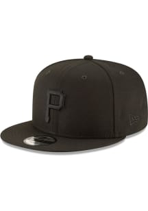 New Era Pittsburgh Pirates Black Tonal Basic 9FIFTY Mens Snapback Hat