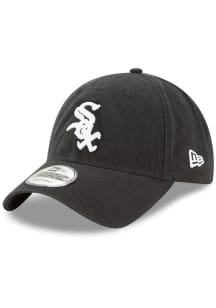 New Era Chicago White Sox Game Replica Core Classic 2.0 9TWENTY Adjustable Hat - Black