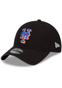 New Era New York Mets Alt 2 Replica Core Classic 2.0 9TWENTY Adjustable Hat - Black