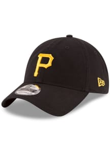 New Era Pittsburgh Pirates Game Replica Core Classic 2.0 9TWENTY Adjustable Hat - Black