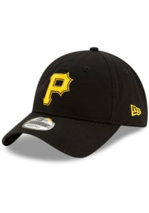 New Era Pittsburgh Pirates Alt 2 Replica Core Classic 2.0 9TWENTY Adjustable Hat - Black