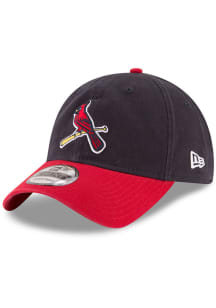 New Era St Louis Cardinals Alt 2 Replica Core Classic 2.0 9TWENTY Adjustable Hat - Navy Blue