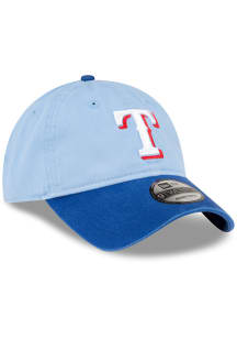 New Era Texas Rangers Alt 2 Replica Core Classic 2.0 9TWENTY Adjustable Hat - Light Blue