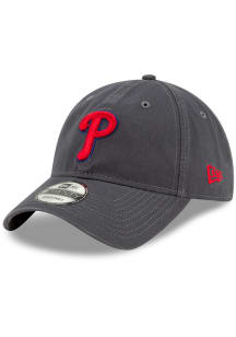 New Era Philadelphia Phillies Core Classic 2.0 9TWENTY Adjustable Hat - Grey