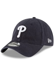 New Era Philadelphia Phillies Core Classic 2.0 9TWENTY Adjustable Hat - Navy Blue