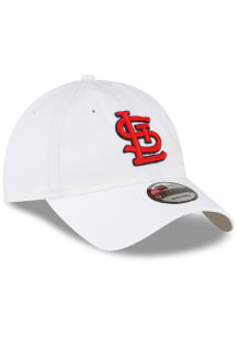 New Era St Louis Cardinals Core Classic 2.0 9TWENTY Adjustable Hat - White
