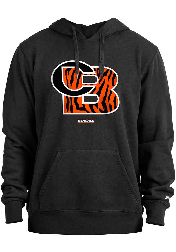 New Era Cincinnati Bengals Mens Black NFL City Originals Long Sleeve Hoodie