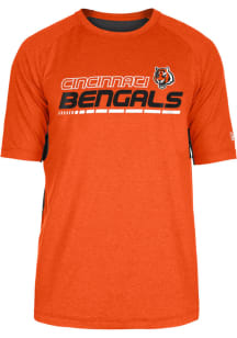 New Era Cincinnati Bengals Orange Active Short Sleeve T Shirt