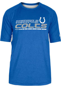 New Era Indianapolis Colts Blue Active Short Sleeve T Shirt