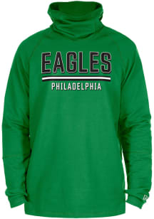New Era Philadelphia Eagles Mens Kelly Green Active Hood