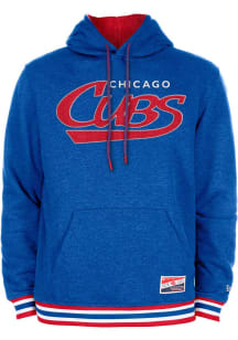 New Era Chicago Cubs Mens Blue Throwback Fashion Hood