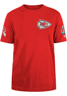 New Era Kansas City Chiefs Red Logo Select Short Sleeve Fashion T Shirt