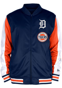 New Era Detroit Tigers Mens Navy Blue Game Day Track Jacket