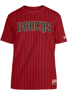 New Era Arizona Diamondbacks Red Throwback Short Sleeve Fashion T Shirt
