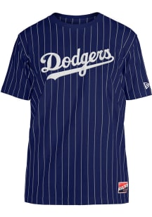 New Era Los Angeles Dodgers Blue Throwback Short Sleeve Fashion T Shirt