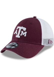 New Era Texas A&amp;M Aggies Team Truckered 9FORTY Adjustable Hat - Maroon