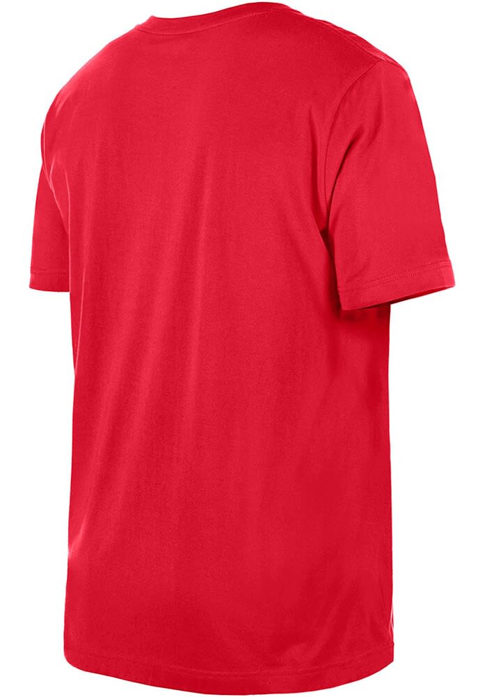 New Era Cincinnati Reds Red Coop Court Sport Short Sleeve T Shirt