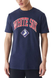 New Era Chicago White Sox Navy Blue Coop Batting Practice Short Sleeve T Shirt