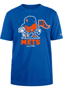 New Era New York Mets Blue Court Sport Short Sleeve T Shirt