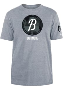 New Era Baltimore Orioles Grey City Connect Short Sleeve T Shirt