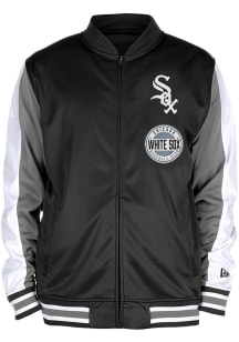 New Era Chicago White Sox Mens Black Game Day Track Jacket