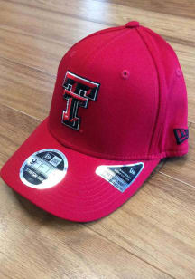 New Era Texas Tech Red Raiders Red Team Stretch 9FIFTY Mens Snapback Hat