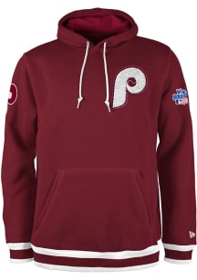 New Era Philadelphia Phillies Mens Maroon Logo Select Fashion Hood