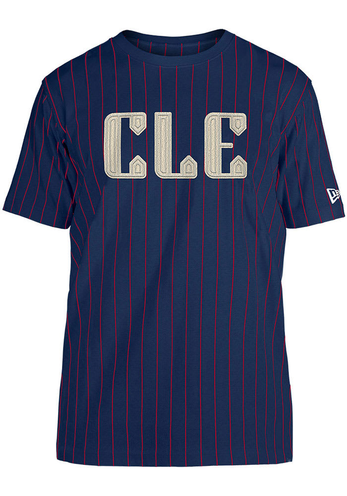 売れ筋商品|||ニューエラ カットソー トップス レディース Women's Cream Cleveland Guardians City Connect Multiplier Pinstripe Cropped T-Shirt Cream Cleveland Guardians New Era Women's City Connect Multiplier