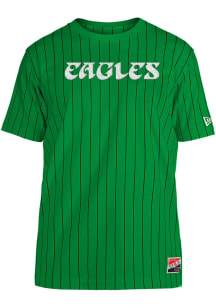 New Era Philadelphia Eagles Kelly Green Throwback Short Sleeve Fashion T Shirt