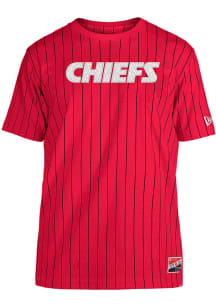 KC Chiefs M Red Throwback TEE