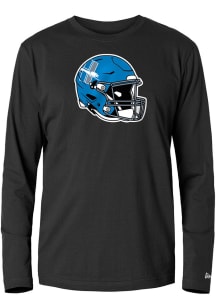 New Era Detroit Lions Black Alt Helmet Long Sleeve T Shirt