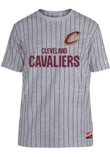 New Era Cleveland Cavaliers Grey Key Style Short Sleeve Fashion T Shirt