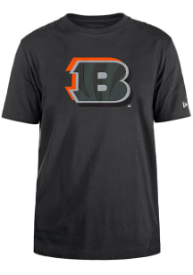 New Era Cincinnati Bengals Charcoal Logo NFL Draft 2024 Short Sleeve T Shirt