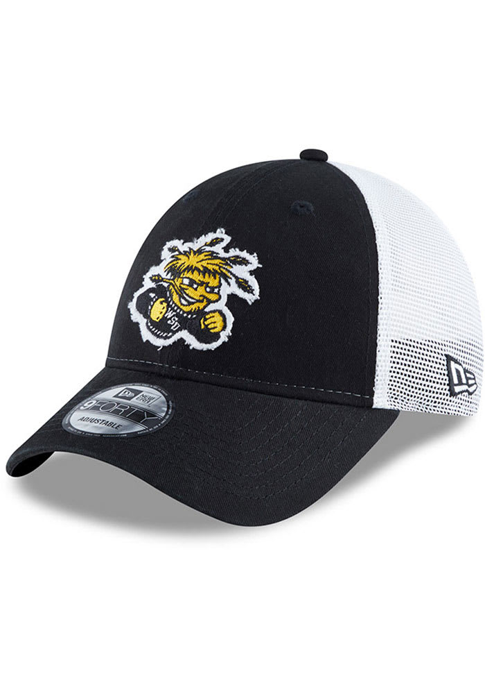 New Era Wichita State Shockers Team Truckered 9FORTY Adjustable Hat - Black