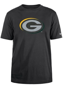 New Era Green Bay Packers Black Logo NFL Draft 2024 Short Sleeve T Shirt