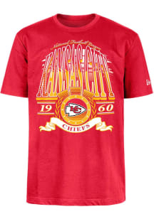 New Era Kansas City Chiefs Red Sport Classics Short Sleeve T Shirt