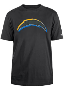 New Era Los Angeles Chargers Charcoal Logo NFL Draft 2024 Short Sleeve T Shirt