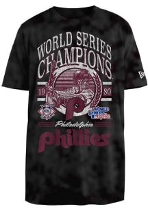 New Era Philadelphia Phillies Black Sport Classics Short Sleeve Fashion T Shirt