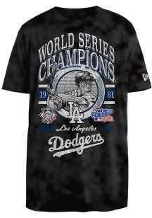 New Era Los Angeles Dodgers Black Sport Classics Short Sleeve Fashion T Shirt