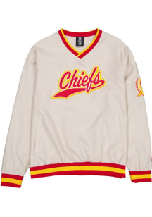 New Era Kansas City Chiefs Mens Tan Sport Classics Pullover Jackets