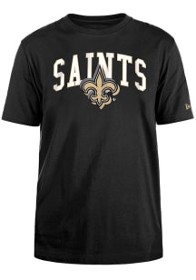 New Era New Orleans Saints Black Arch Name NFL Draft 2024 Short Sleeve T Shirt
