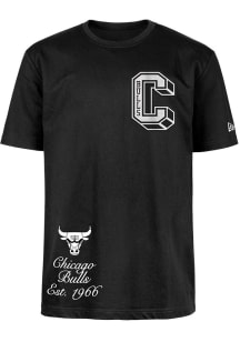 New Era Chicago Bulls Black Ivy Sport Short Sleeve T Shirt