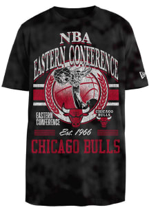 New Era Chicago Bulls Black Sport Classics Short Sleeve Fashion T Shirt