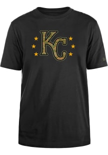 New Era Kansas City Royals Black Armed Forces Day 2024 Short Sleeve T Shirt