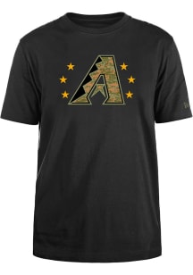 New Era Arizona Diamondbacks Black Armed Forces Day 2024 Short Sleeve T Shirt