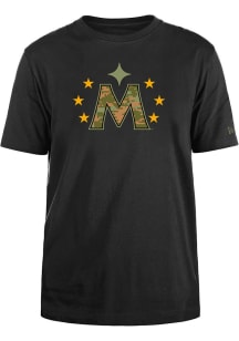 New Era Minnesota Twins Black Armed Forces Day 2024 Short Sleeve T Shirt
