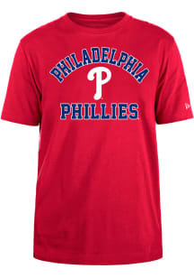 New Era Philadelphia Phillies Red Heart and Soul Short Sleeve T Shirt