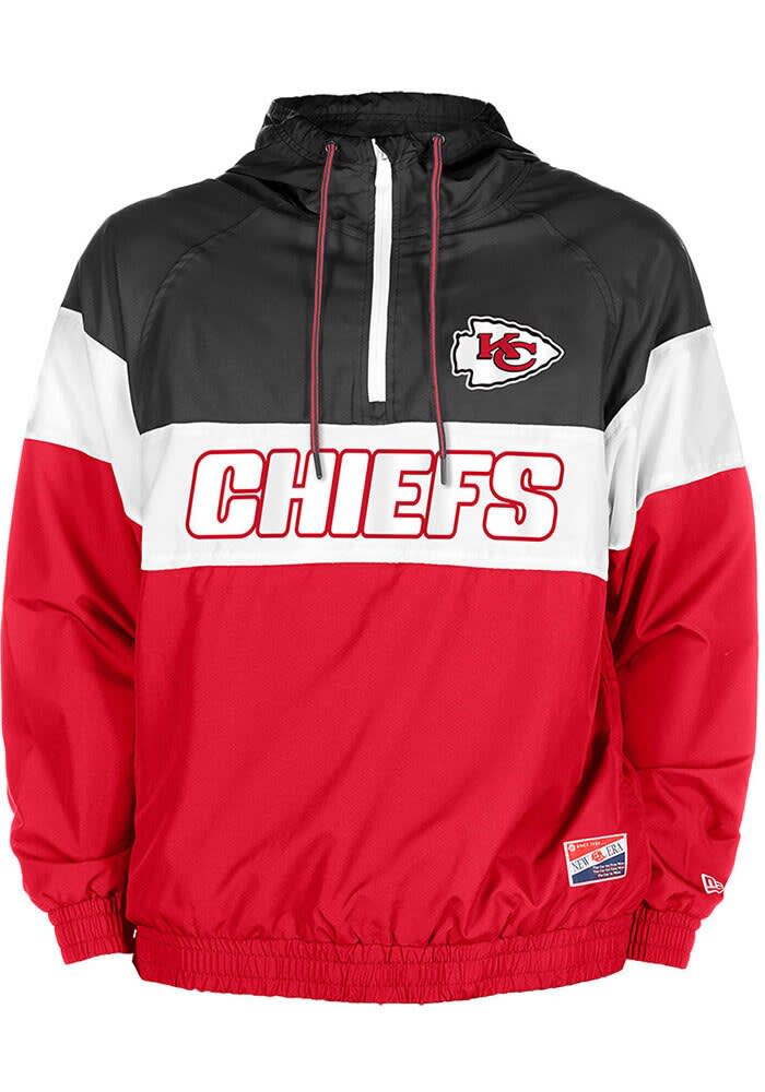 New Era Kansas City Chiefs Mens 3rd Down Red Pullover Jackets